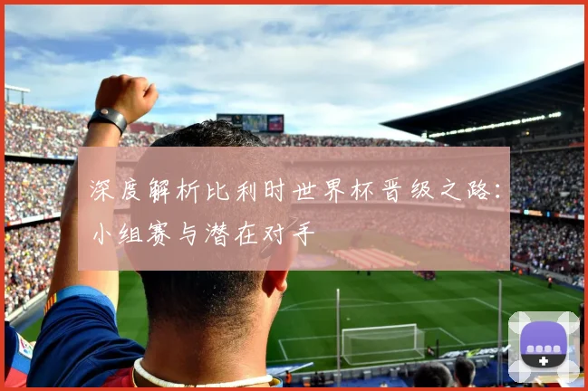 深度解析比利时世界杯晋级之路:小组赛与潜在对手