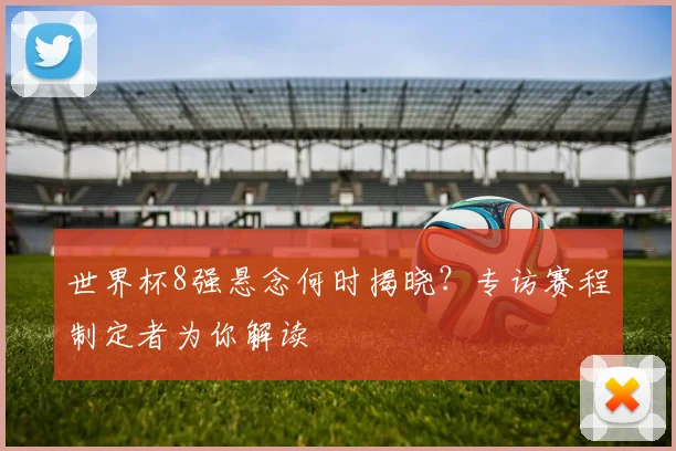 世界杯8强悬念何时揭晓？专访赛程制定者为你解读